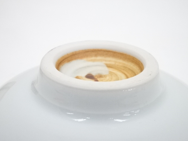 京焼・清水焼　手塚大示窯作　御題金蘭手　大福茶碗　共箱　古物。 京焼・清水焼手塚大示窯作御題金蘭手大福茶碗共箱古物。